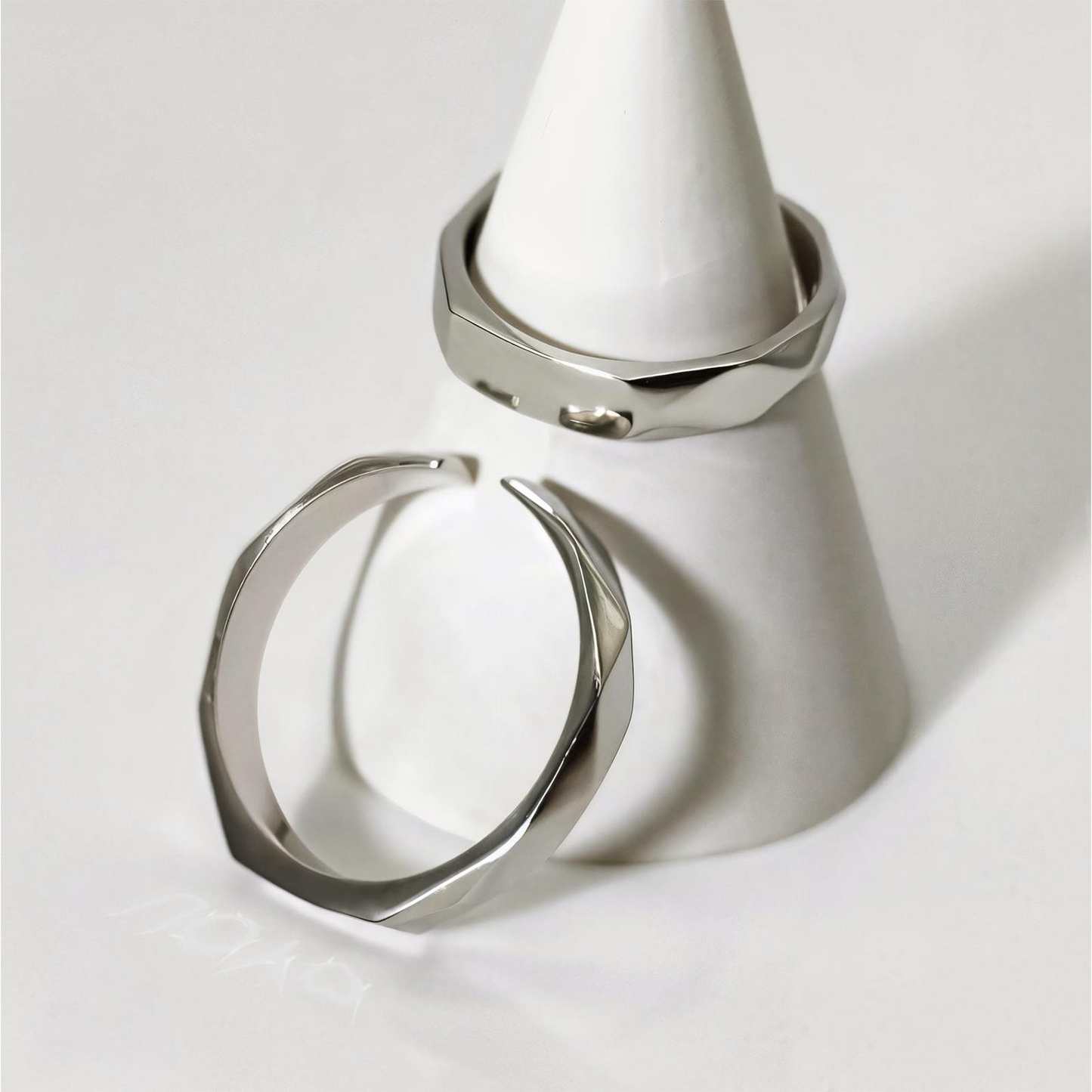 S925 Silver Sunlit Ring Set
