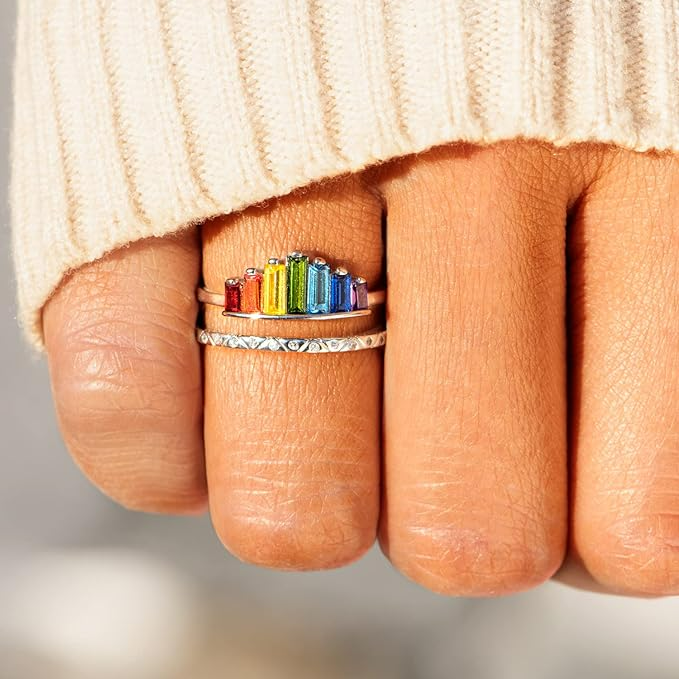 Rainbow® Crown Ring (size adjustable)