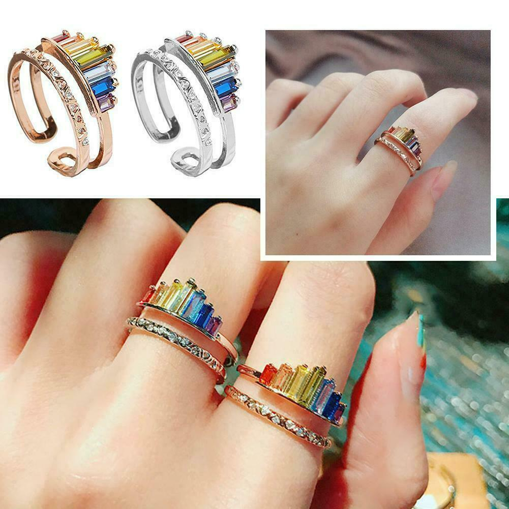 Rainbow® Crown Ring (size adjustable)