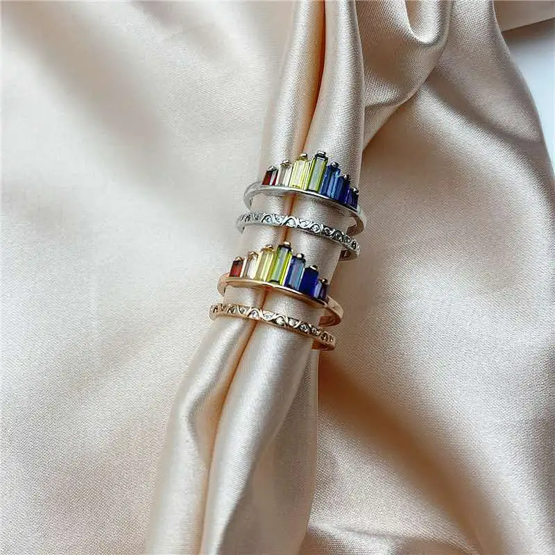 Rainbow® Crown Ring (size adjustable)