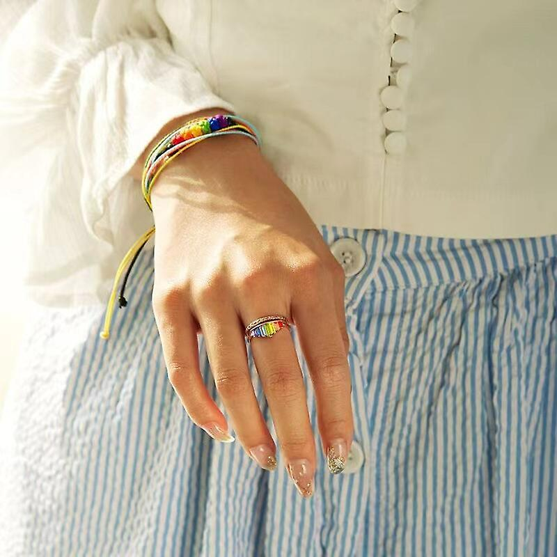 Rainbow® Crown Ring (size adjustable)