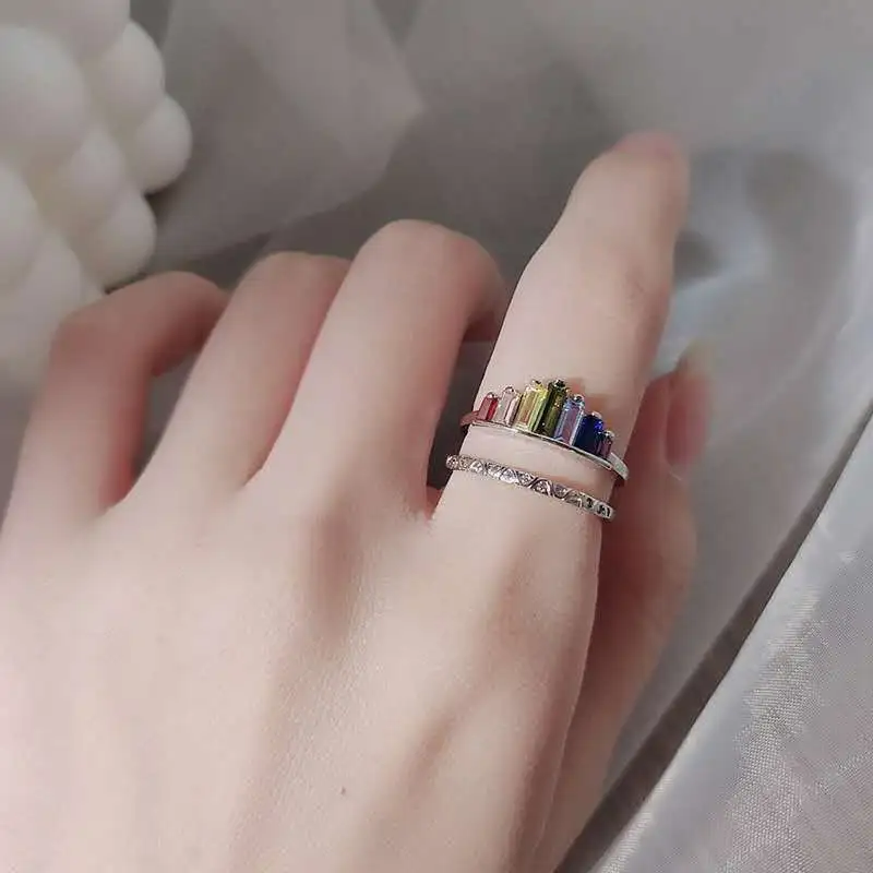 Rainbow® Crown Ring (size adjustable)