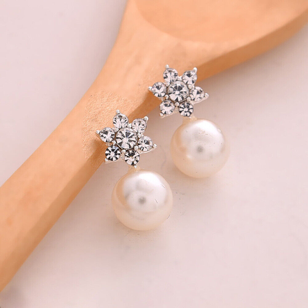 Light Pink Pearl Earrings