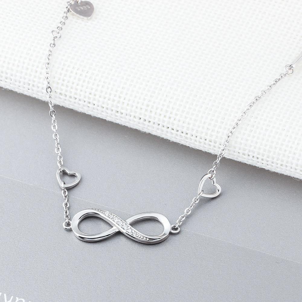 Riley Watson Jewellery Silver Infinite Love Bracelet by Riley Watson | Riley Watson Jewellery